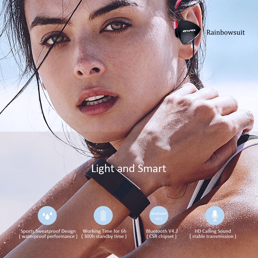 Tai Nghe Nhét Tai Không Dây Kết Nối Bluetooth Awei
