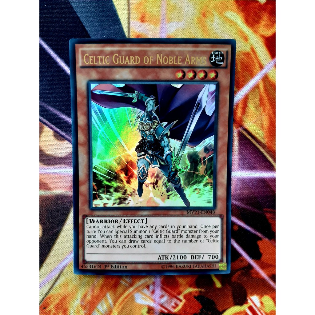 THẺ BÀI YUGIOH Celtic Guard of Noble Arms - MVP1-EN048 - Ultra Rare Unlimited