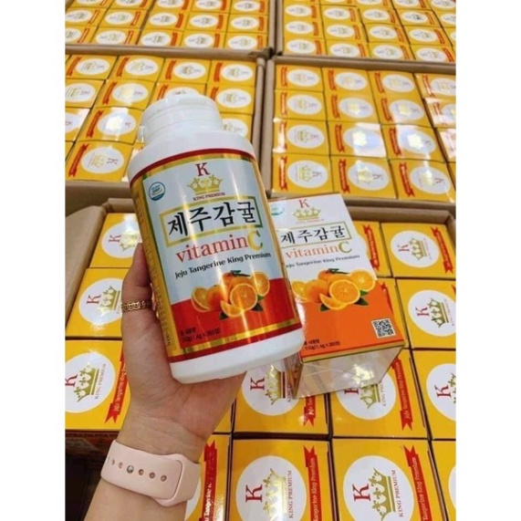 Vitamin C Jeju Tangerine King Premium 500g Hàn Quốc [ Hàng Mới Về ]
