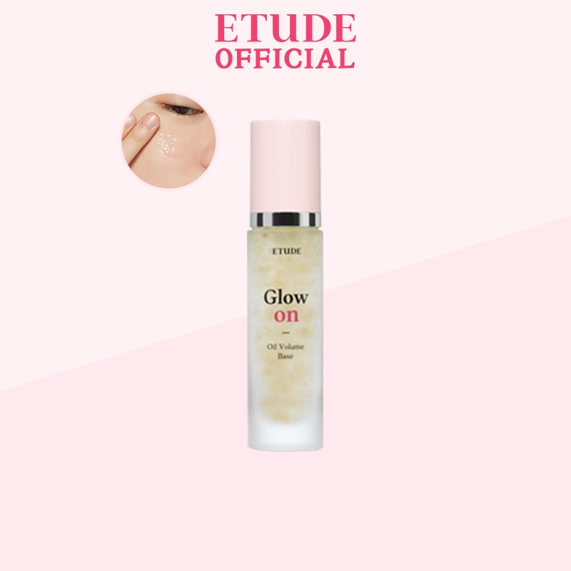 Tinh chất lót chứa dầu dưỡng bắt sáng ETUDE làm sáng da hiệu quả 30ml Glow On Base Oil Volume