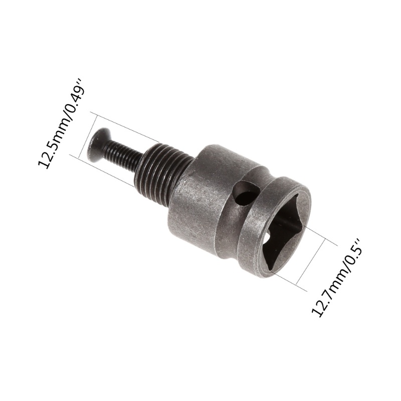 Đầu Chuyển Đổi Mũi Khoan 1 / 2 &quot;1 / 2-20unf Kèm 1 Ốc Vít Pc