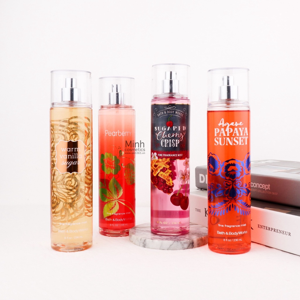 Xịt Thơm Toàn Thân Bath &amp; Body Works Fine Fragrance Mist 236mL