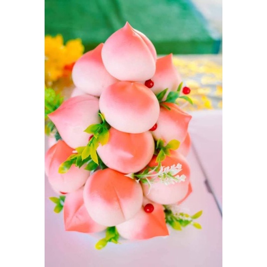 Bánh bao đào tiên-Nhà làm an toàn thực phẩm