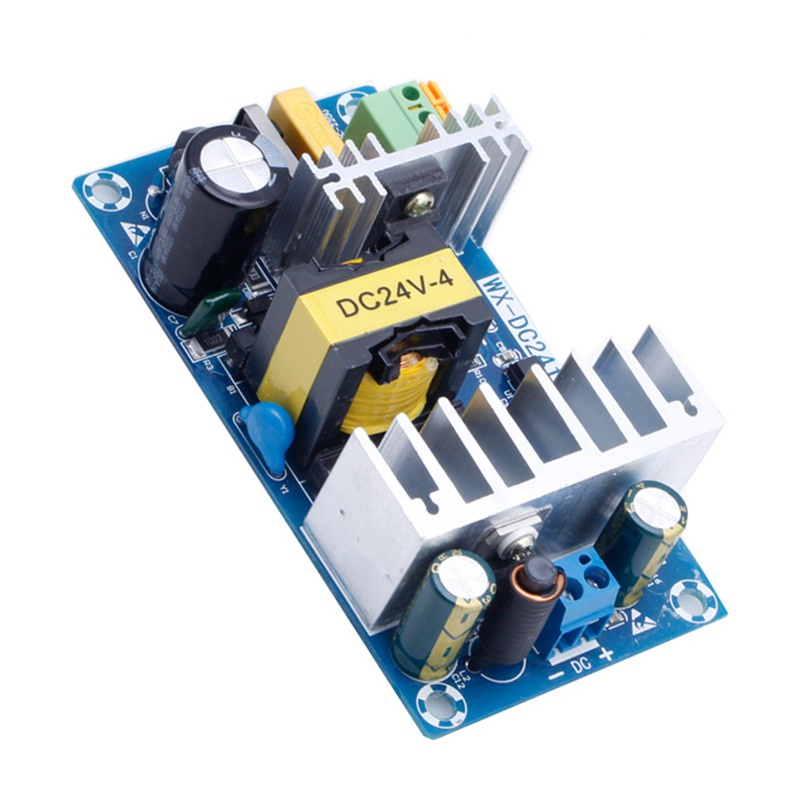 ▩♦Mô đun cấp nguồn chuyển đổi AC 110V 220V sang DC 24V 4A-6A công suất cao 100W ổn định cho máy biến áp