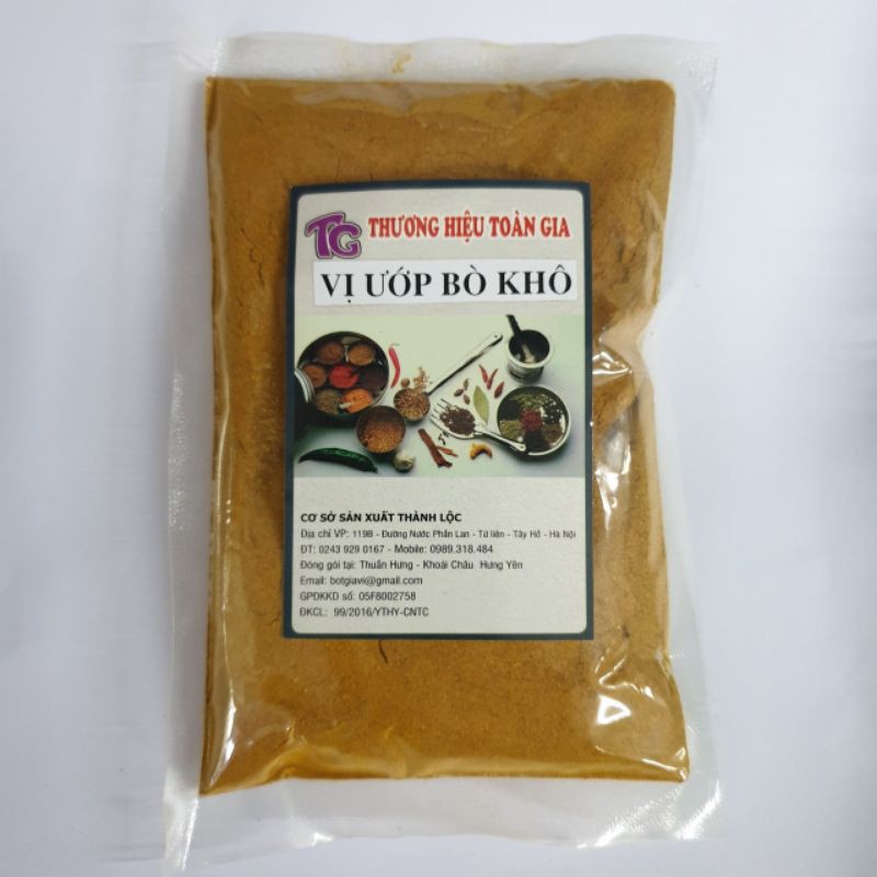 Gia vị ướp thịt bò khô gói 100gr thơm ngon đúng điệu