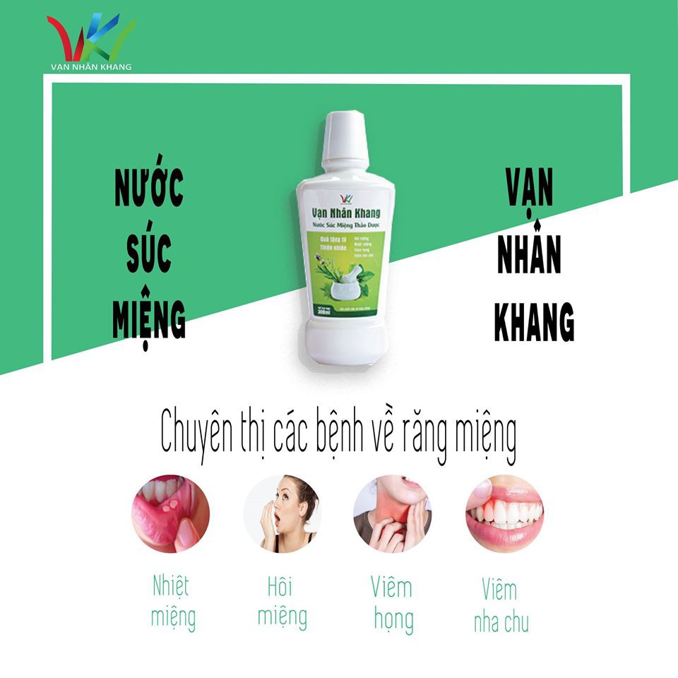 Nước súc miệng - Vạn Nhân Khang