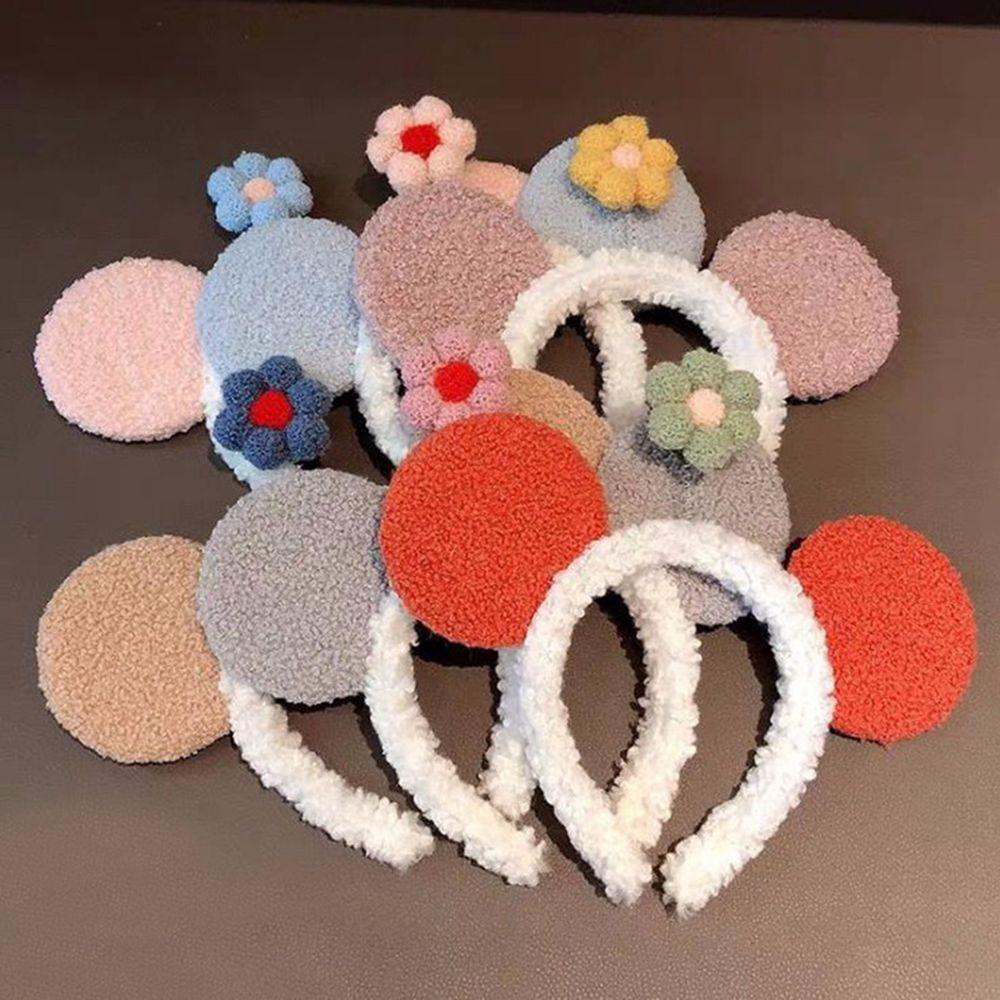 TWINKLE Băng Đô Tai Gấu Bông Hoạt Hình Đáng Yêu Dành Cho Bé Gái