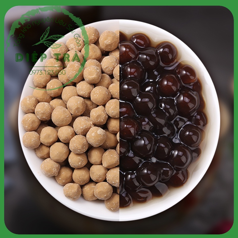 Tổng hợp dòng TRÂN CHÂU NẤU các hãng  Mới Trân Châu Phô Mai Mao Mao