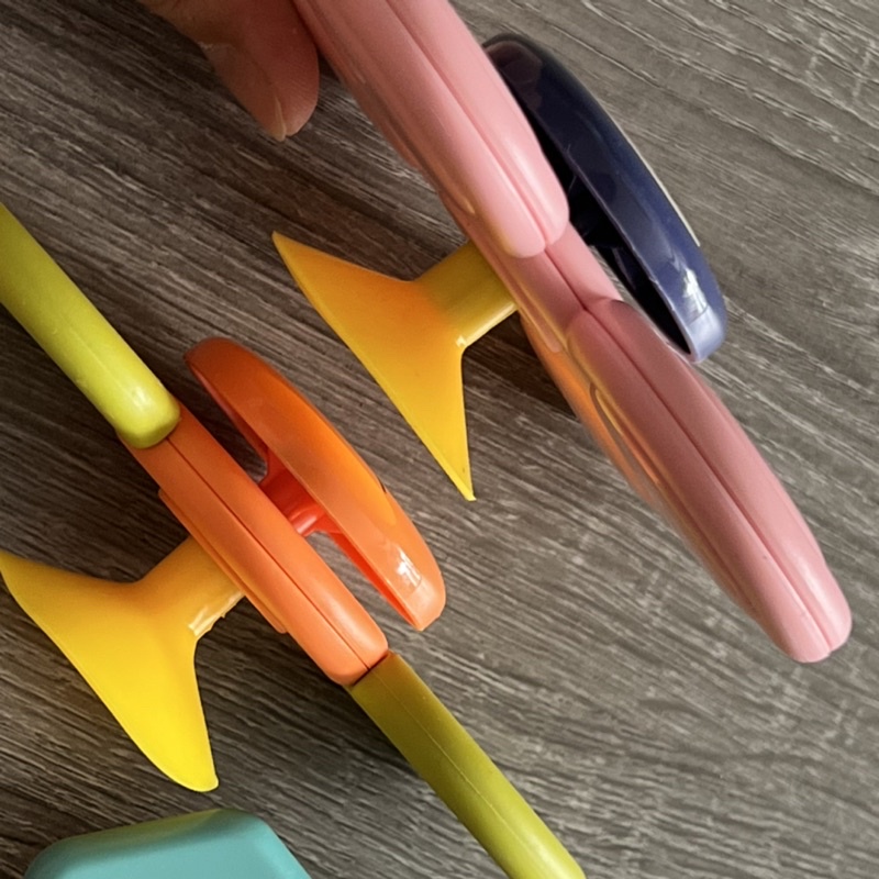 Con quay Spinner cute Hoạt hoạ đáng yêu dán tường chống nước đồ chơi cho bé khi tắm xả Stress giảm áp lực