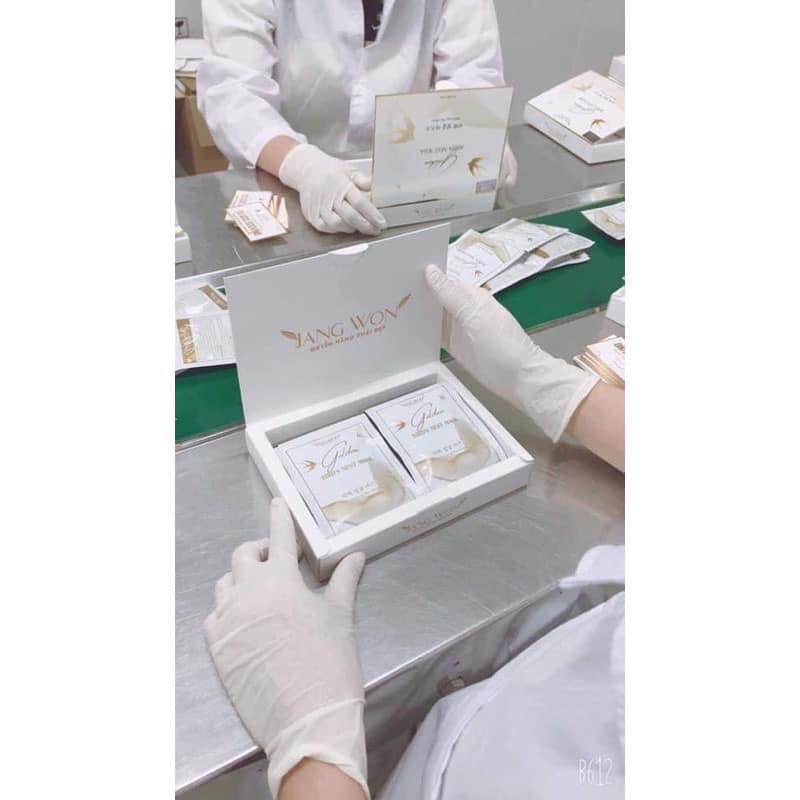 Cấy trắng tổ yến kim cương JANG WON tuýp 50Gram dưỡng da cấp ẩm hiệu quả
