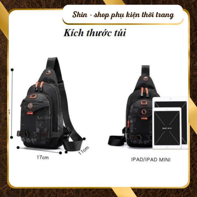 Túi Đeo Chéo Nam Thời Trang Phong Cách Thể Chống Nước - Shin Shop Leather