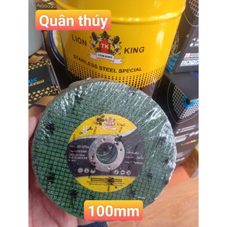 Hộp 100 viên đá cắt sắt, kim loại, inox lioiking 105mm