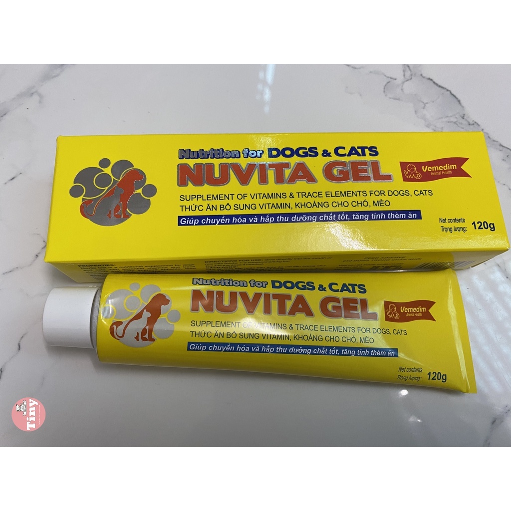 Gel dinh dưỡng bổ sung cho chó mèo vemedim