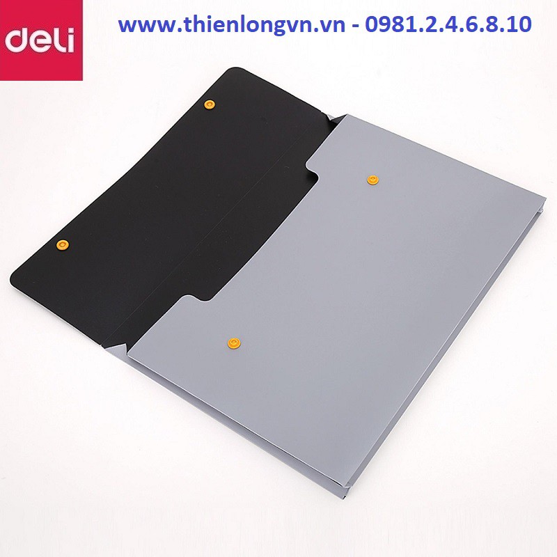 Cặp tài liệu 2 ngăn A4 Deli 5576