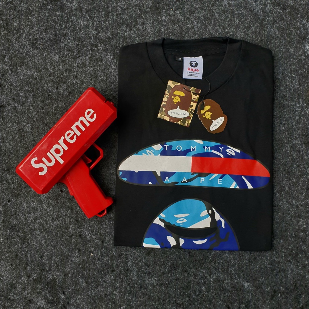 Áo thun Ape Aape x Tommy chính hãng cao cấp cho nam