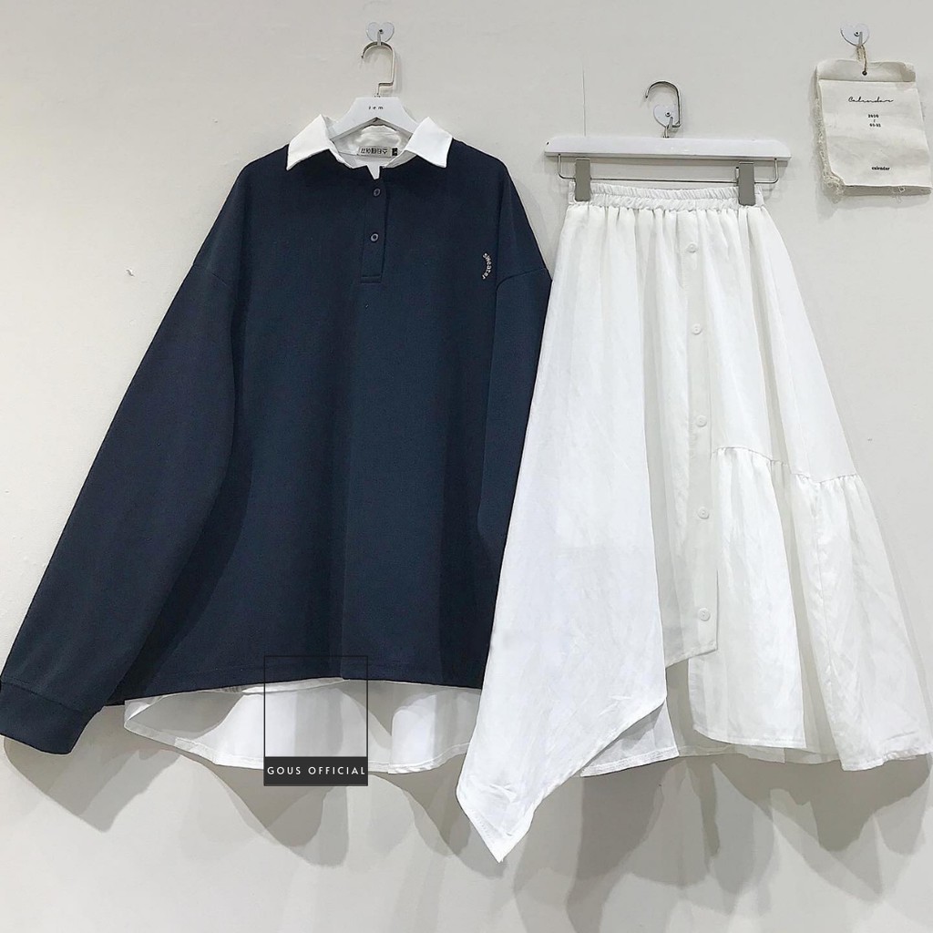 Áo Sweater Nữ Dài Tay Sweater Form Rộng Style Unisex Hàn Quốc Chất Vải Da Cá Lên Dáng Cực Xinh NEXT-1739 GOUS OFFICIAL | BigBuy360 - bigbuy360.vn