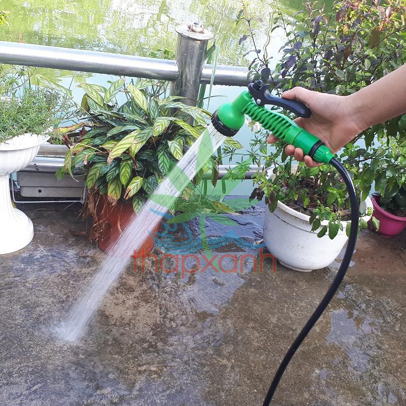 Bộ vòi xịt nước tưới cây, rửa xe 7 trong 1 + 10m dây 8/11