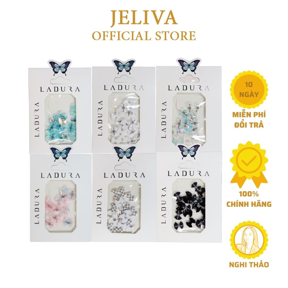 Charm nail nơ thương hiệu JELIVA trang trí móng