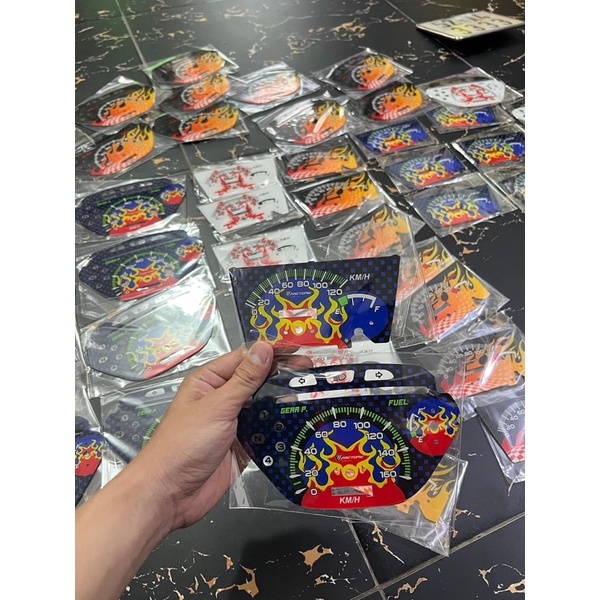 Miếng dán mặt đồng hồ Xe Wave / Dream / Ex 10