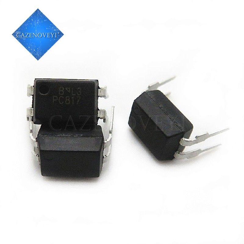 10 Cái / lốc PC817B DIP-4 PC817 817 817B EL817 LTV817A LTV-817-A Bộ ghép quang gắn mật độ cao Còn hà