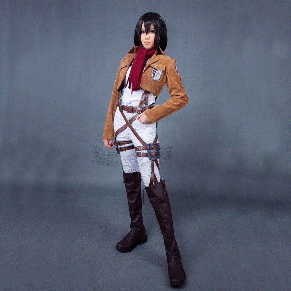 Dây đai da hóa trang Anime Attack on Titan thiết kế chắc chắn
