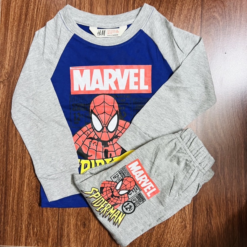 Bộ dài tay Bé Trai H.M size 1-7 tuổi vải xuất dư cotton mềm mịn - BDT1HM5