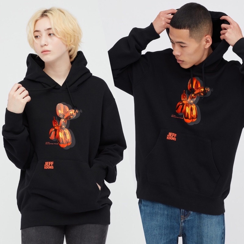 UNIQLO - Áo hoodie Jeff Koons