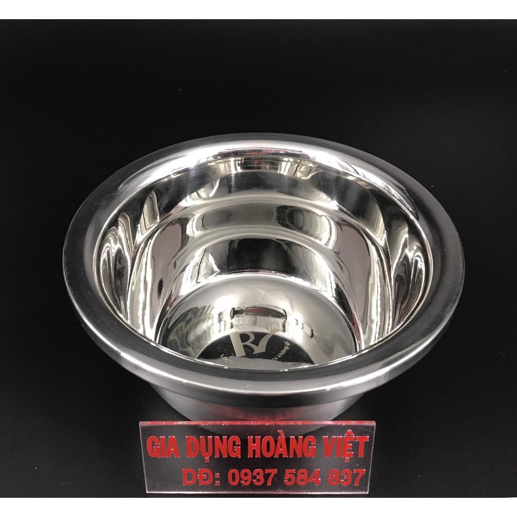 Thau inox Chậu Inox - Thau Sâu Inox Hàng Cao Cấp Nhập Khẩu Trực Tiếp Dày Dặn, Đẹp