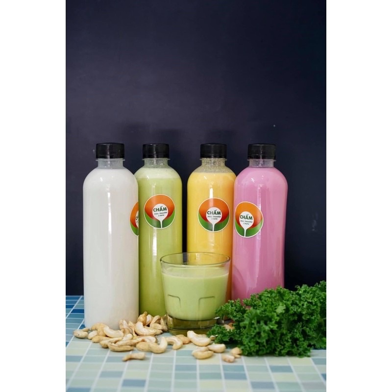 Chai Nhựa Tròn Nắp Đen 500Ml - Nhựa Đồng Nai - Chai Đựng Trà Sữa, Nước, Mật Ong Dày Dặn
