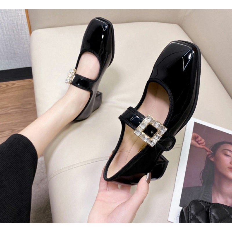 Giày búp bê nữ dáng tiểu thư sang chảnh mã BB 01