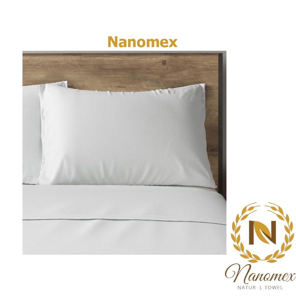 Vỏ gối nằm 50x70 chống thấm tuyệt đối, bảo vệ gối Nanomex chất lượng cao cấp