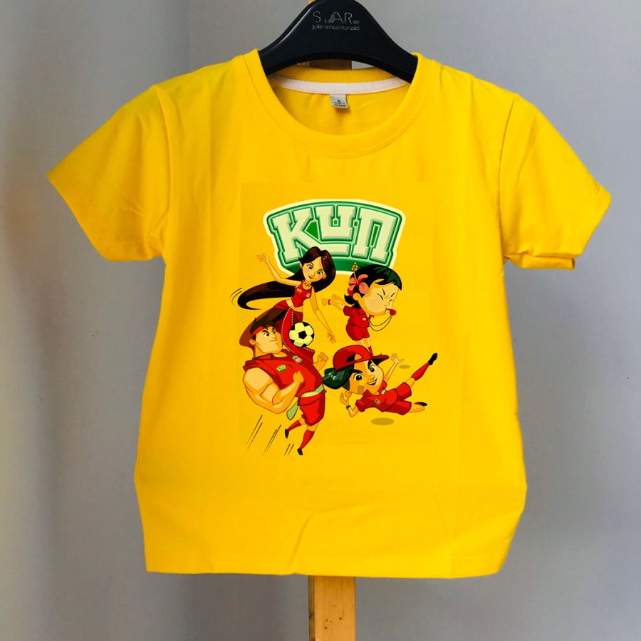 Áo phông cho bé in hình sữa kun anh chớp chớp tám tuốt bé trai bé gái cực thích