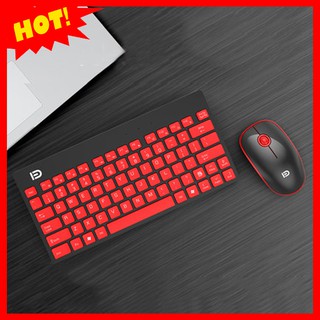 (SIÊU HOT) Combo Bàn Phím Chuột Không Dây Bluetooth Foter1500 Siêu Tiết Kiệm Pin, Nhỏ Gọn, Phù Hợp Dân Văn Phòng - BH 6T