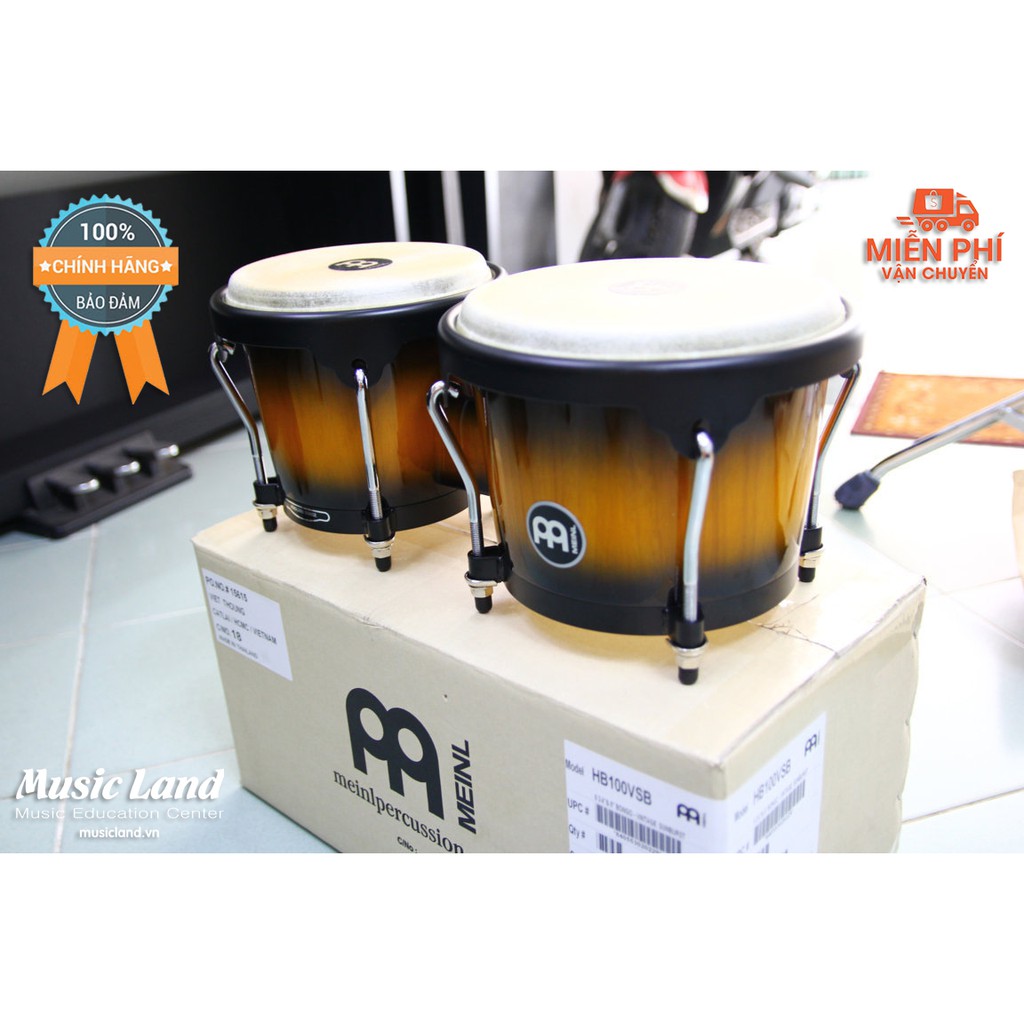 Trống Bongo Meinl HB100VSB - Chính Hãng
