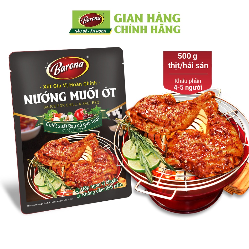 Mã bmbau50 giảm đến 50k đơn 99k gia vị barona 80g ướp ngon chuẩn vị không - ảnh sản phẩm 3