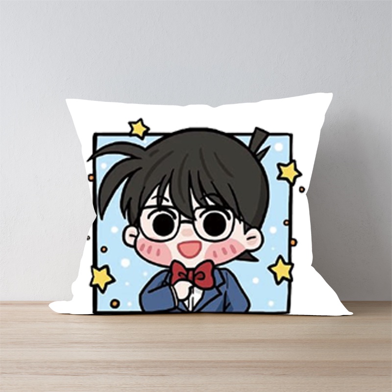 Gối in hình CONAN KAITO KID Thám tử lừng danh chibi anime xinh xắn tiện lợi chất đẹp