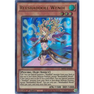 Thẻ bài Yugioh - TCG - Reeshaddoll Wendi / MP21-EN244'