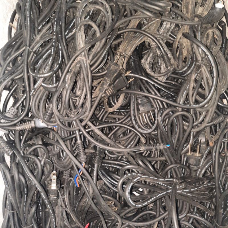 Dây nguồn điện cũ loại tốt dài 1.-2m