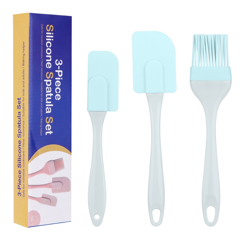 Set 3 Dụng Cụ Chà Láng Bánh Kem Tiện Lợi