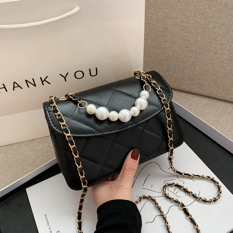 New French Style Sense of Quality Chanel Style Chain Bag for Women2020New Trendy All-Matching Western Style Shoulder Messenger Bag for Women