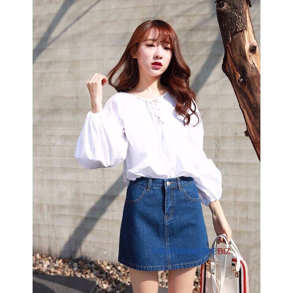 SALE !!! Quần Váy Jean Nữ HOT TREND 2020