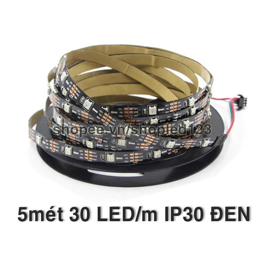 Dây Đèn led WS2812B ARGB ws2812 dài 5M 30Led/1m