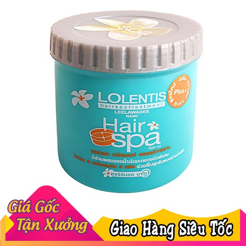 ❤️ Dầu Ủ Tóc Hoa Sứ THÁI LAN LOLENTIS HAIR SPA 500ML ❤️