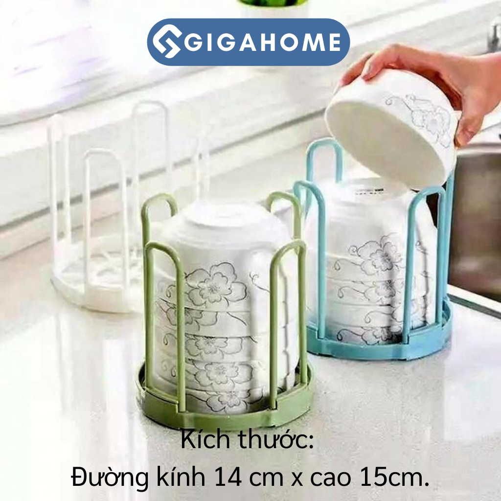 Khay Úp Chén Bát, Ly GIGAHOME Ráo Nước, Tránh Vi Khuẩn, Ẩm Mốc 3735
