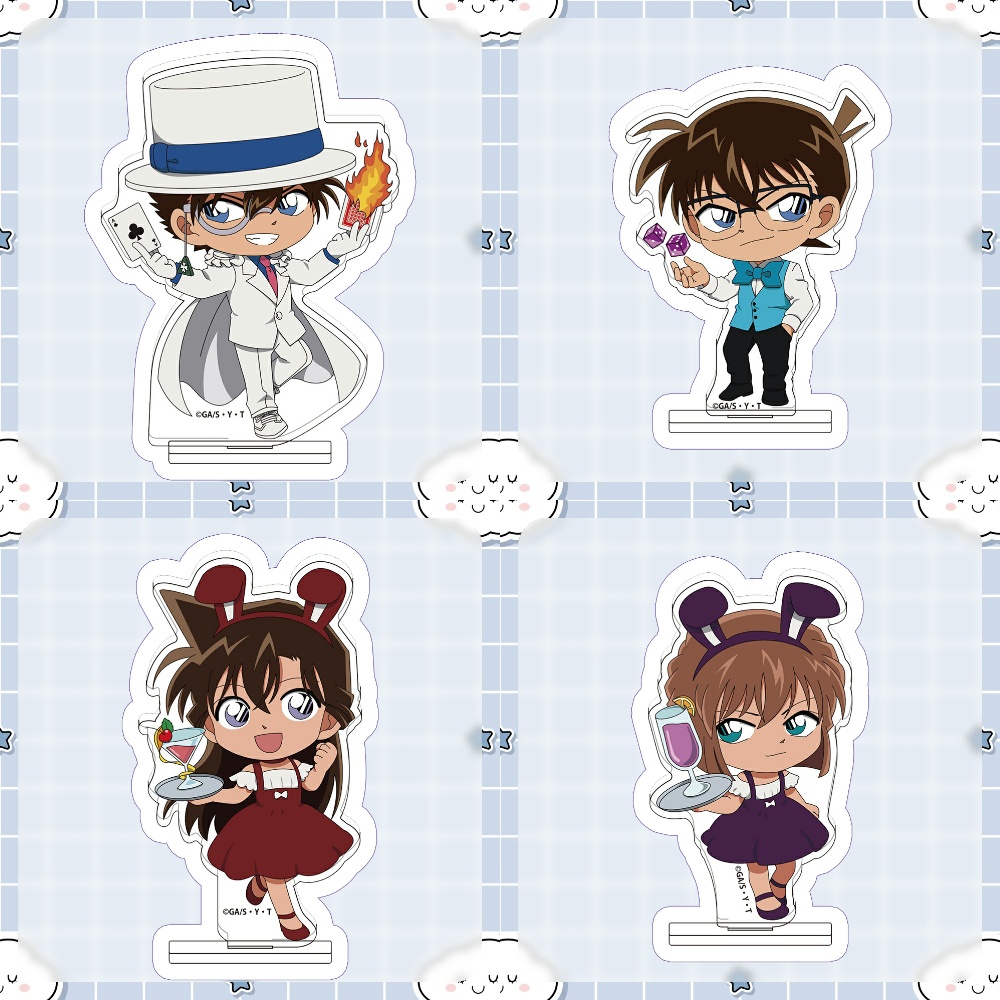 ( MINI ) Mô hình Standee DETECTIVE CONAN Thám Tử Lừng Danh manhwa chibi mica trưng bày
