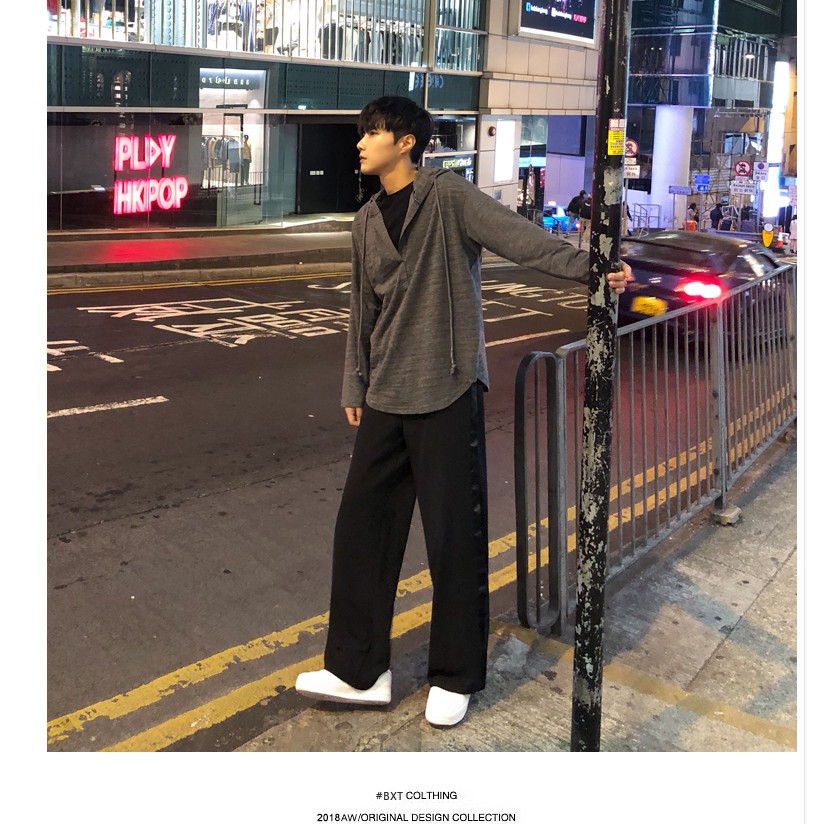 Quần tây ống rộng phong cách quyến rũ cho nam | BigBuy360 - bigbuy360.vn