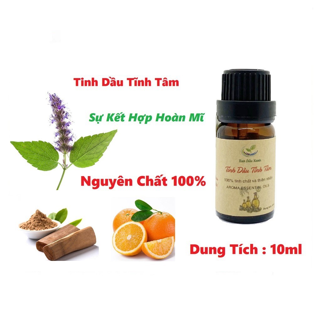 Tinh Dầu Tĩnh Tâm Tinh Dầu Xanh Nguyên Chất 10ml