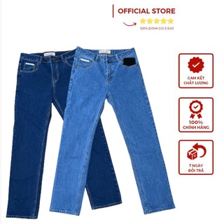 Quần jeans nam ống suông chất đẹp, quần bò nam ống suông 8521 thoitrangjeanvnxk20