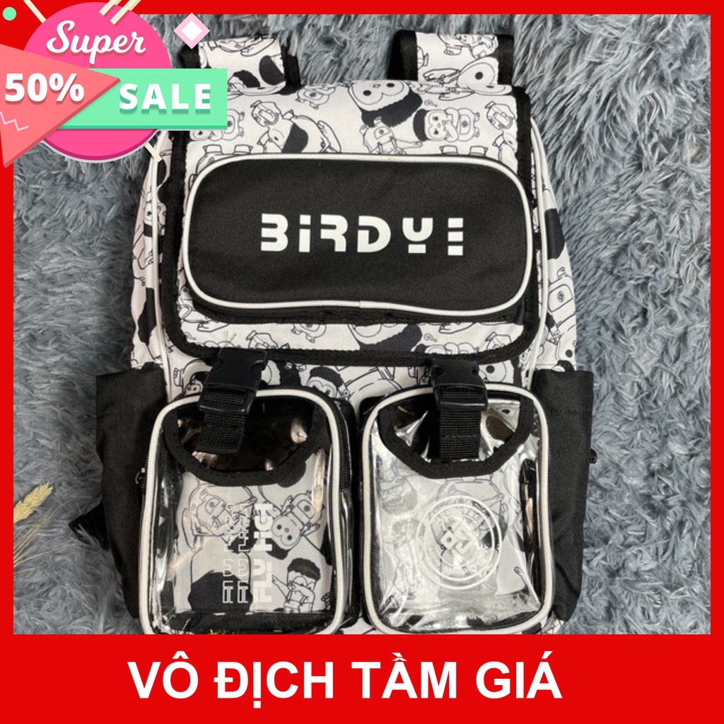 Balo Backpack Birdybag Vivid Vibe Hottrend 2 Màu Tặng Kèm Tag và Giấy Thơm - hoodie1996