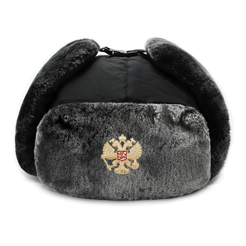Soviet Mũ Giữ Ấm Bảo Vệ Tai Chống Gió Chống Thấm Nước Dành Cho Nam Và Nữ Khi Lái Xe Ngoài Trời